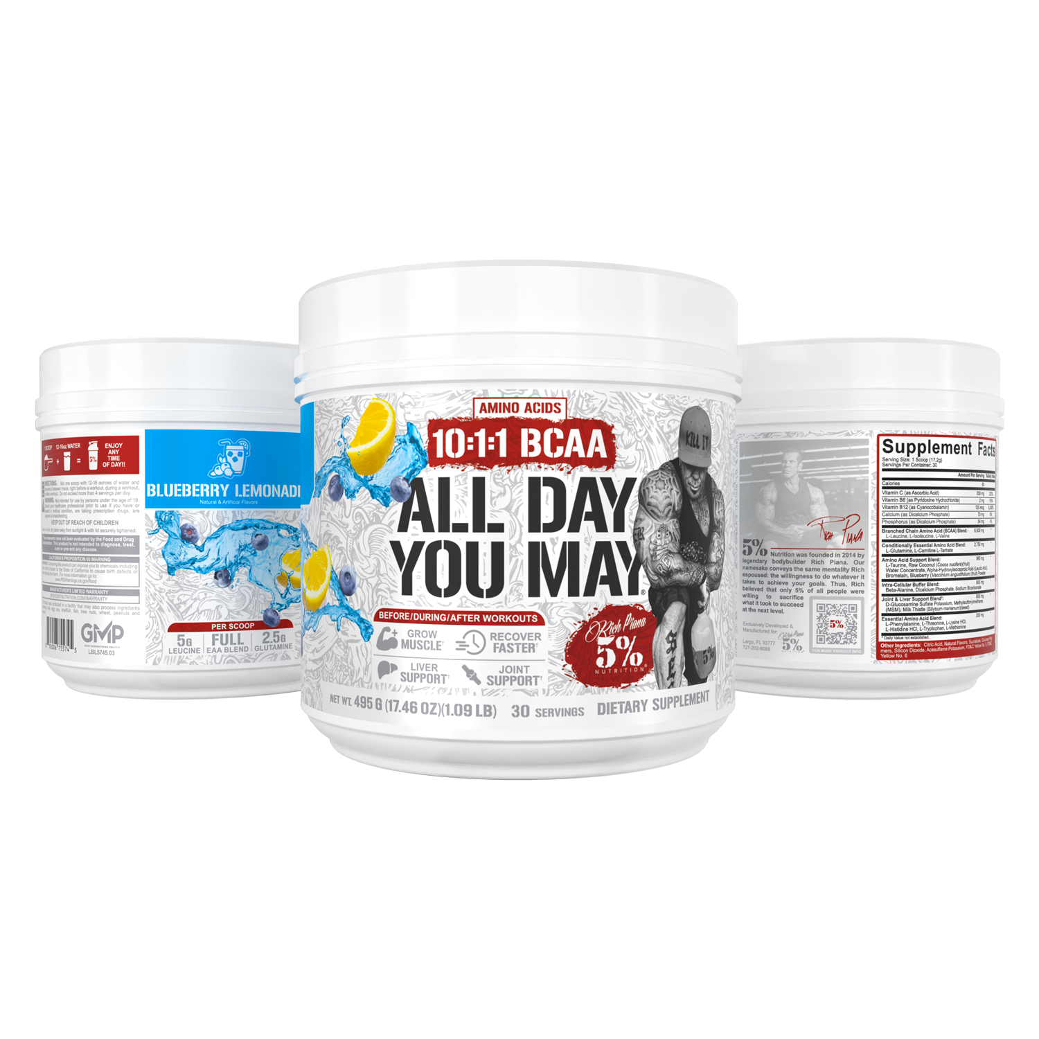All Day You May 10:1:1 Ratio BCAA Recovery Drink