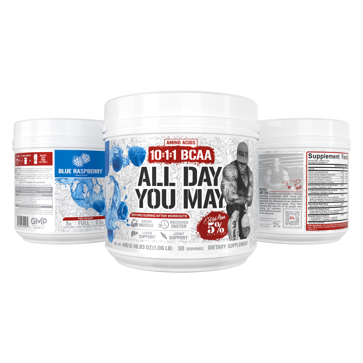 All Day You May 10:1:1 Ratio BCAA Recovery Drink