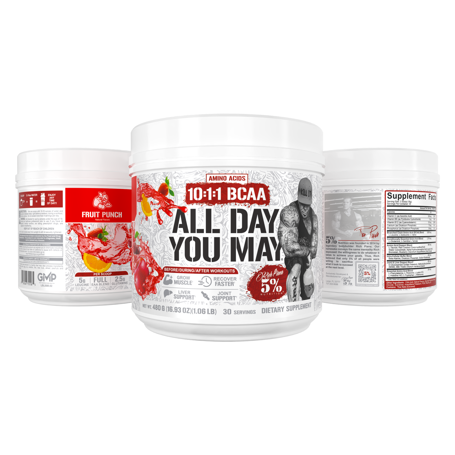 All Day You May 10:1:1 Ratio BCAA Recovery Drink