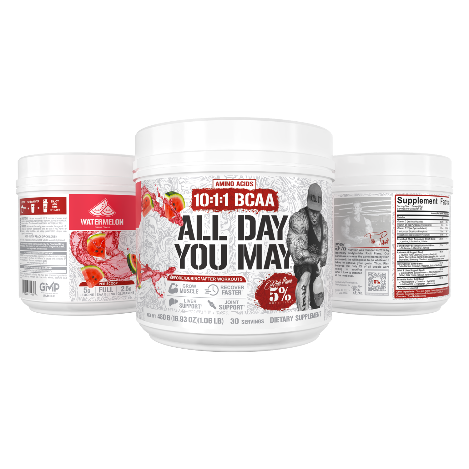 All Day You May 10:1:1 Ratio BCAA Recovery Drink
