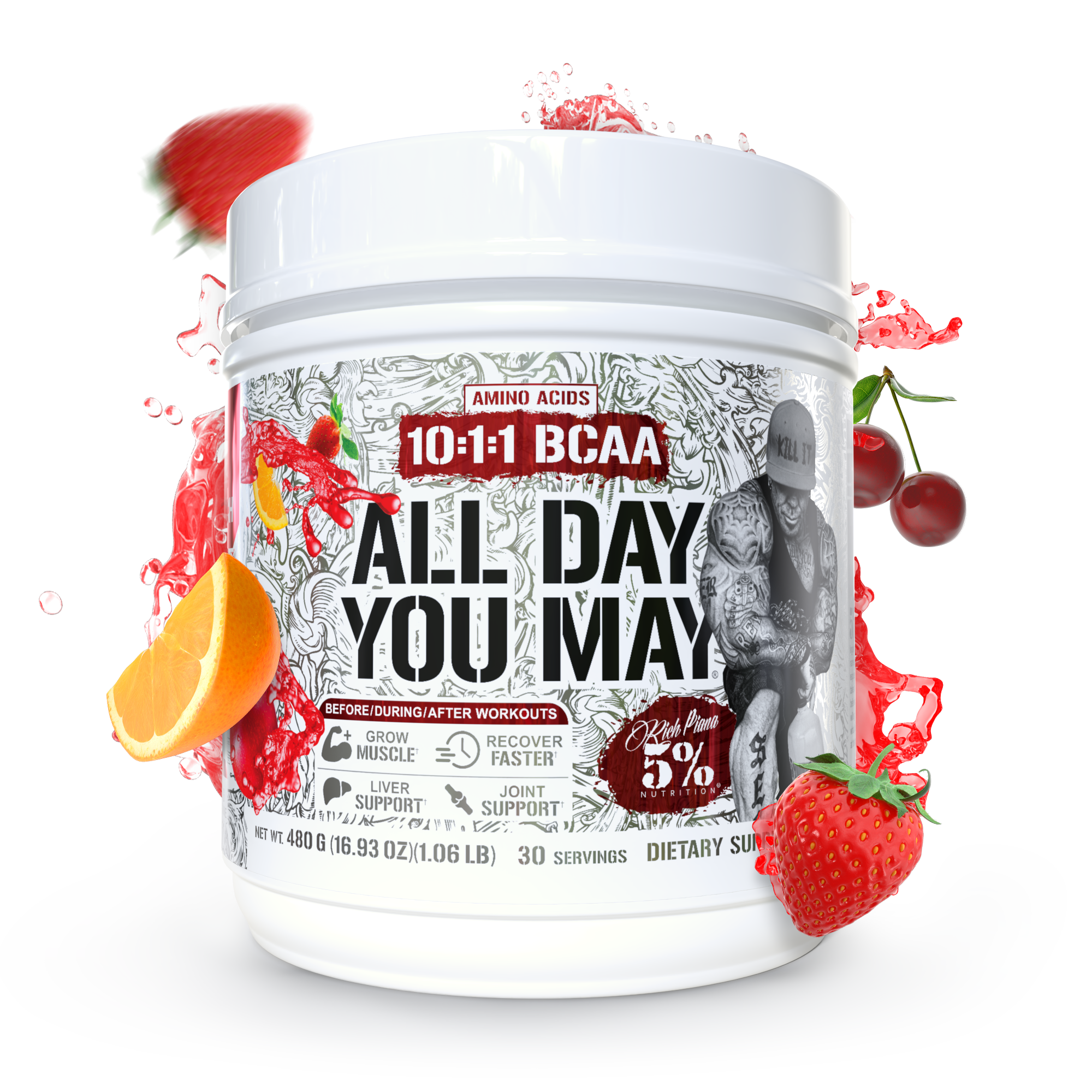 All Day You May 10:1:1 Ratio BCAA Recovery Drink