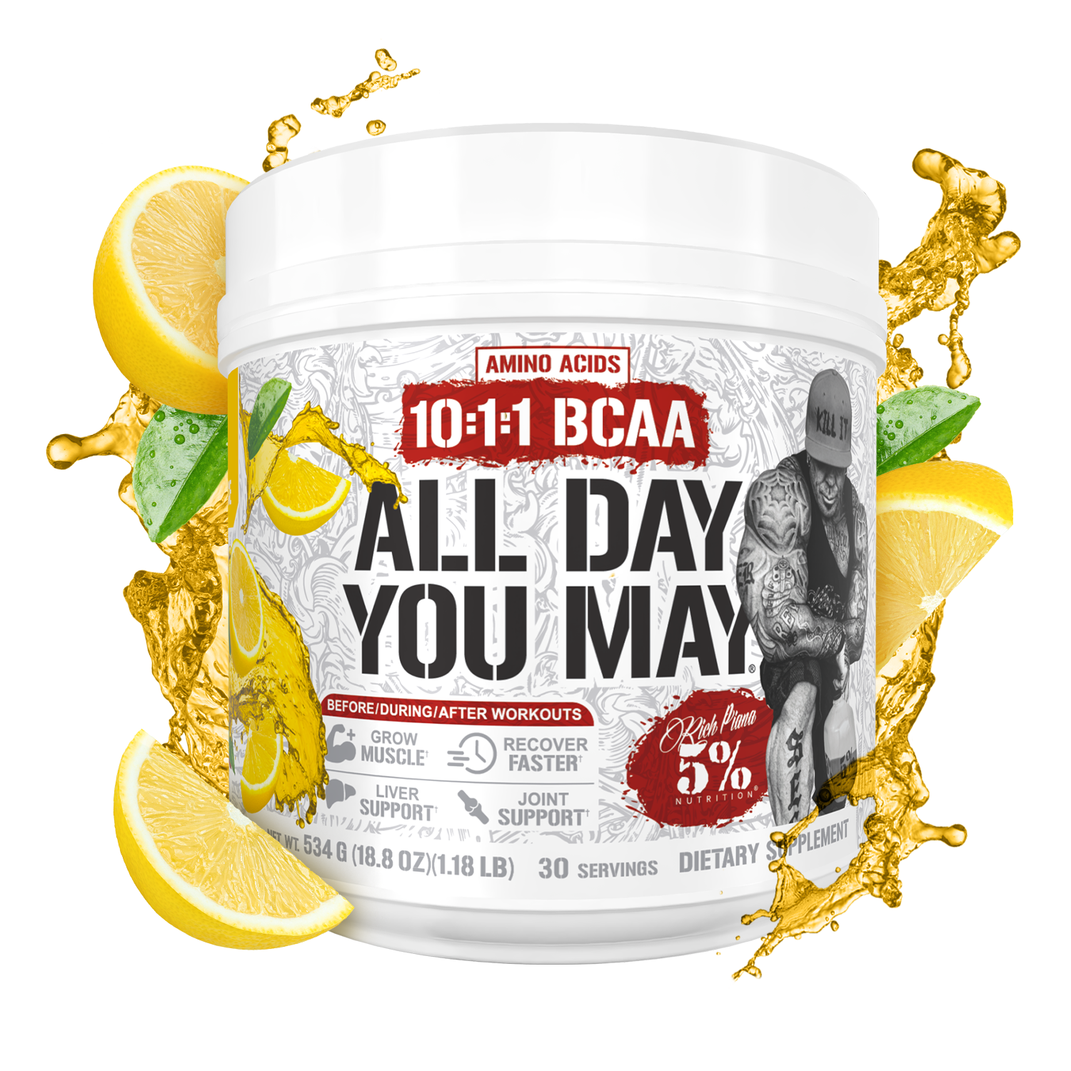 All Day You May 10:1:1 Ratio BCAA Recovery Drink