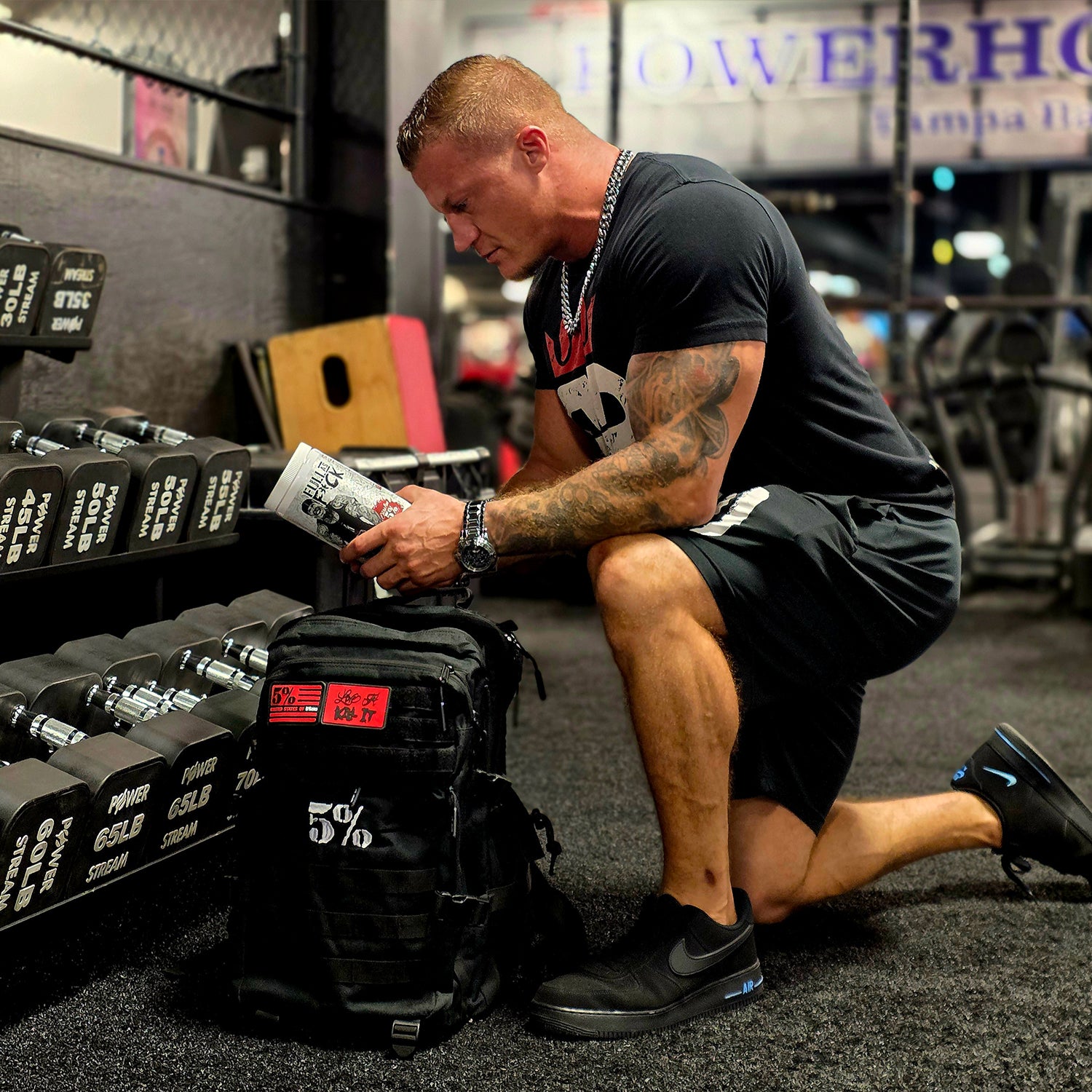 Tactical Ruck, Backpack & Go-Bag (45L Storage)