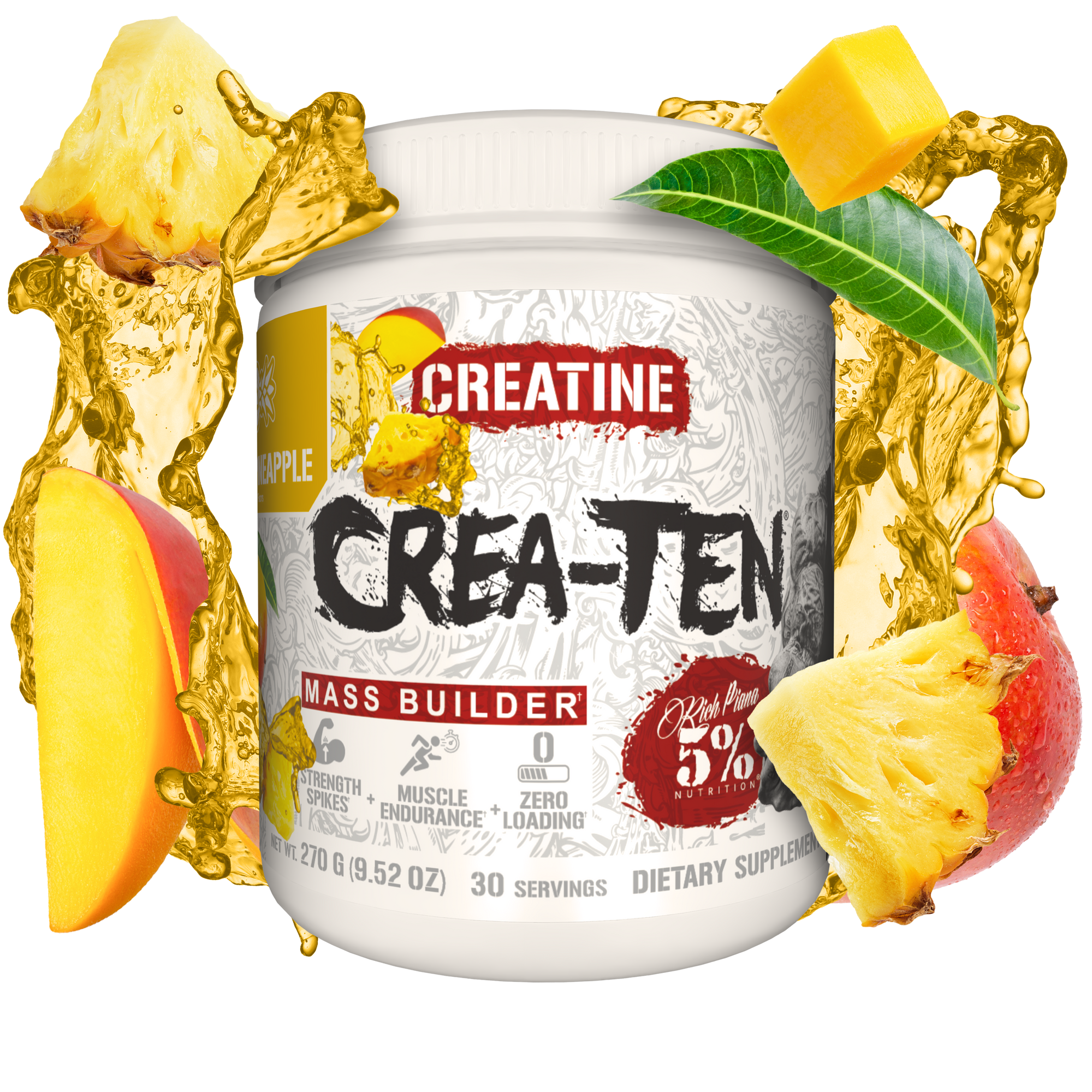 Crea-TEN 10-in-1 Creatine - 5% Nutrition