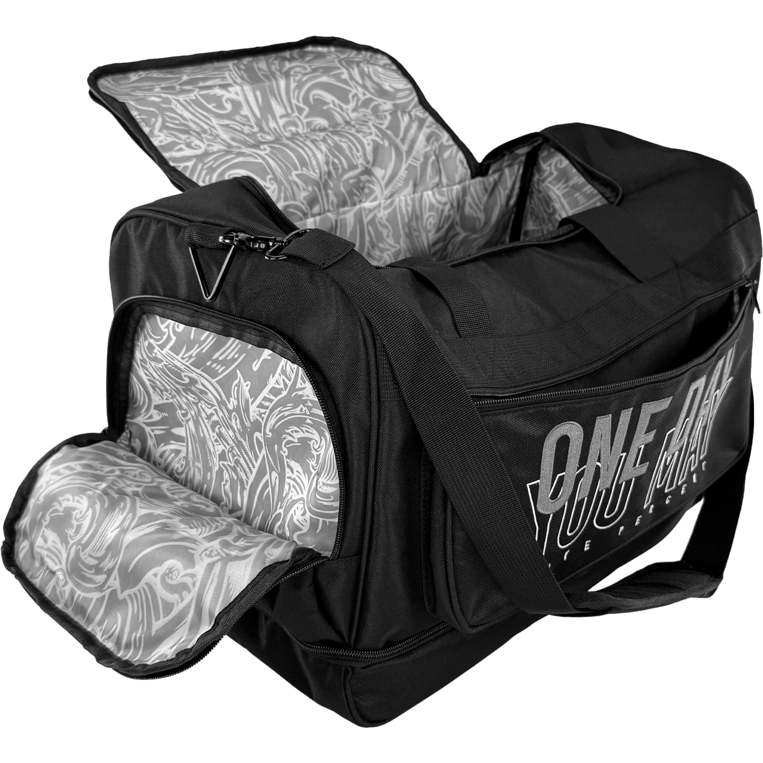 Crown, Black Gym Bag