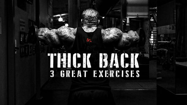 3 Great Exercises For A Thick Back