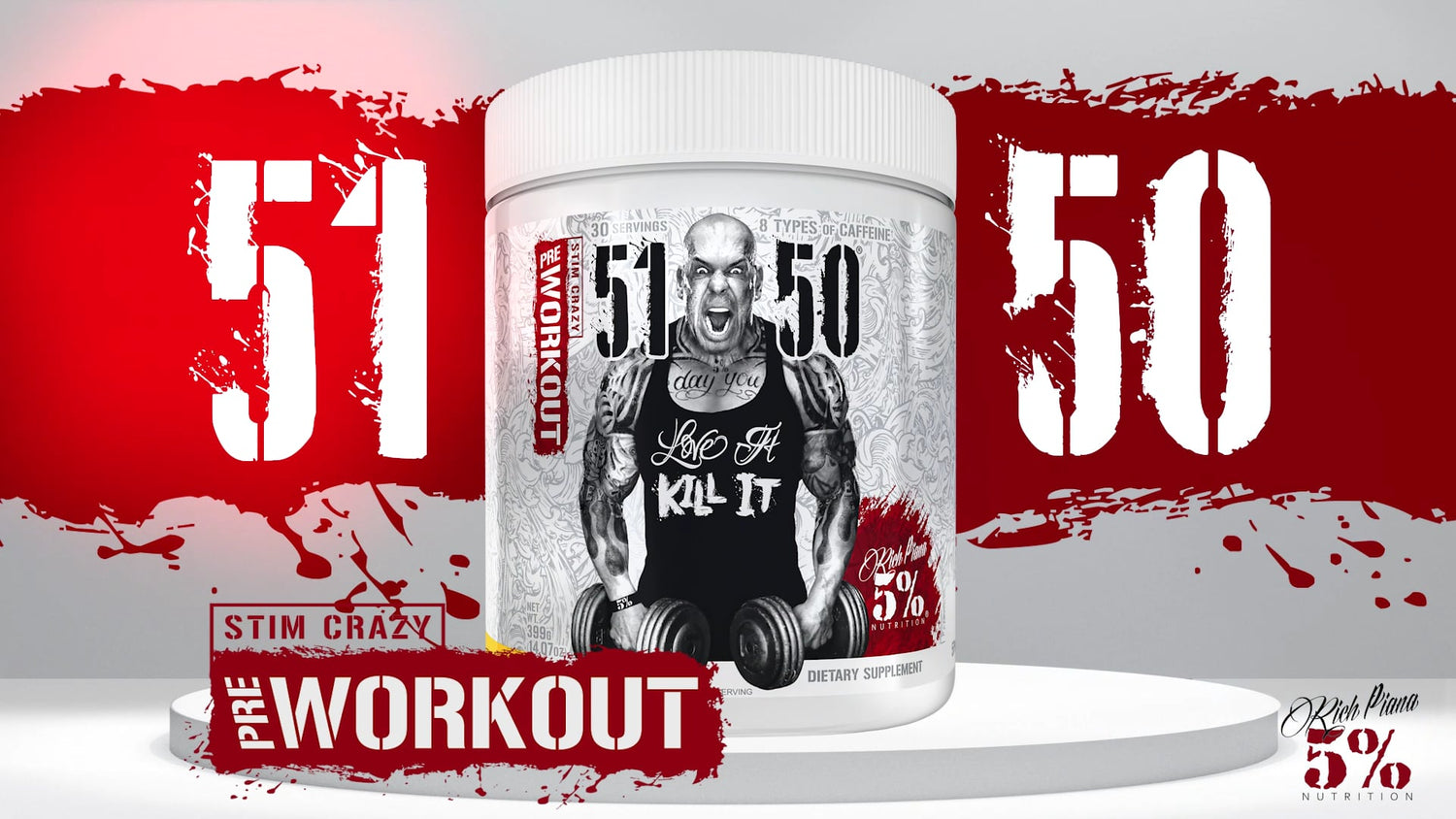 5150 - High Stimulant PreWorkout Product Explainer