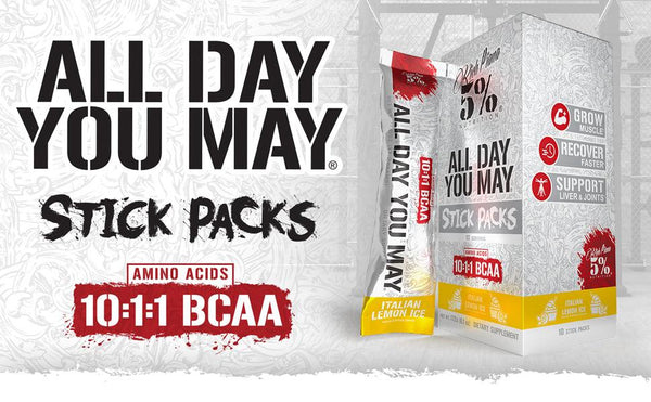 5% Nutrition All Day You May Stick Packs - Lose The Scoop! - 5% Nutrition