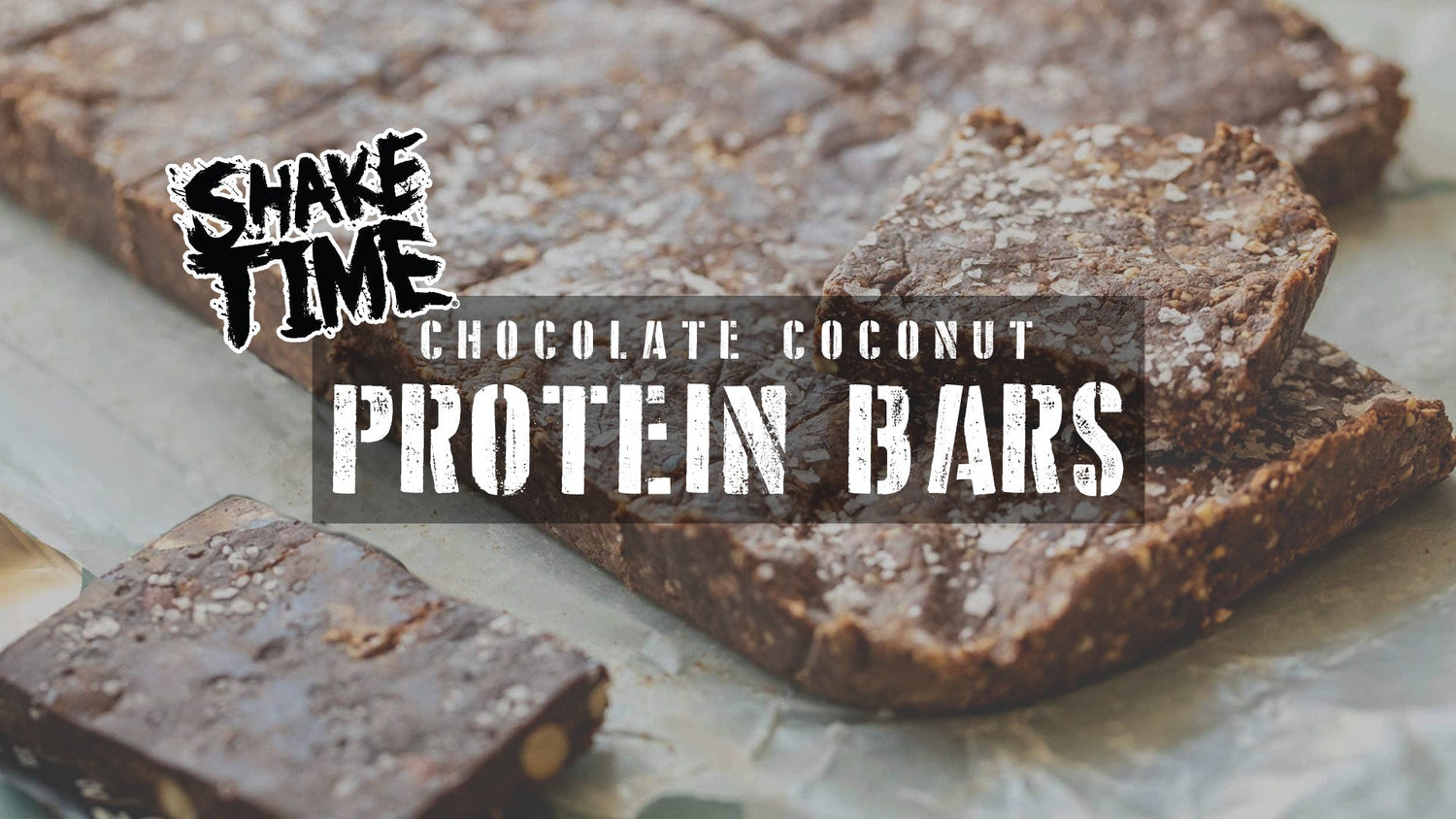 Chocolate Coconut Protein Bars