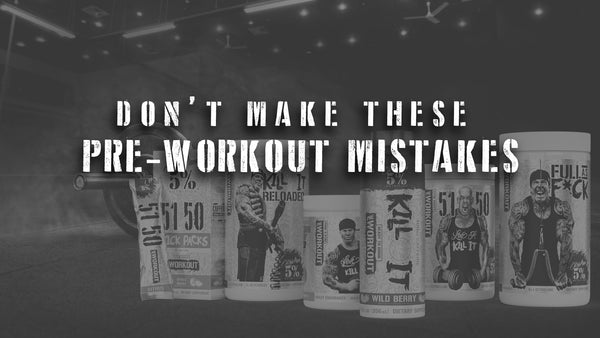 Don’t Make These Pre-Workout Mistakes