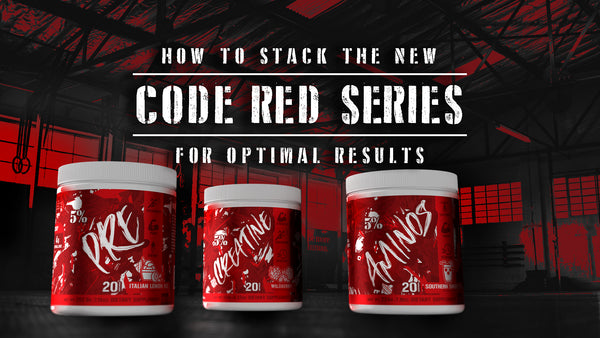 How To Stack The Code Red Series For Optimal Results