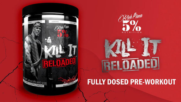 KILL IT ReLoaded - Extreme PreWorkout Product Explainer - 5% Nutrition