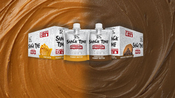 Snack Time Protein Peanut Butter Pouches Features - 5% Nutrition