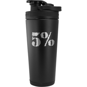 26oz Vacuum-Insulated Ice Shaker Cup - 5% Nutrition
