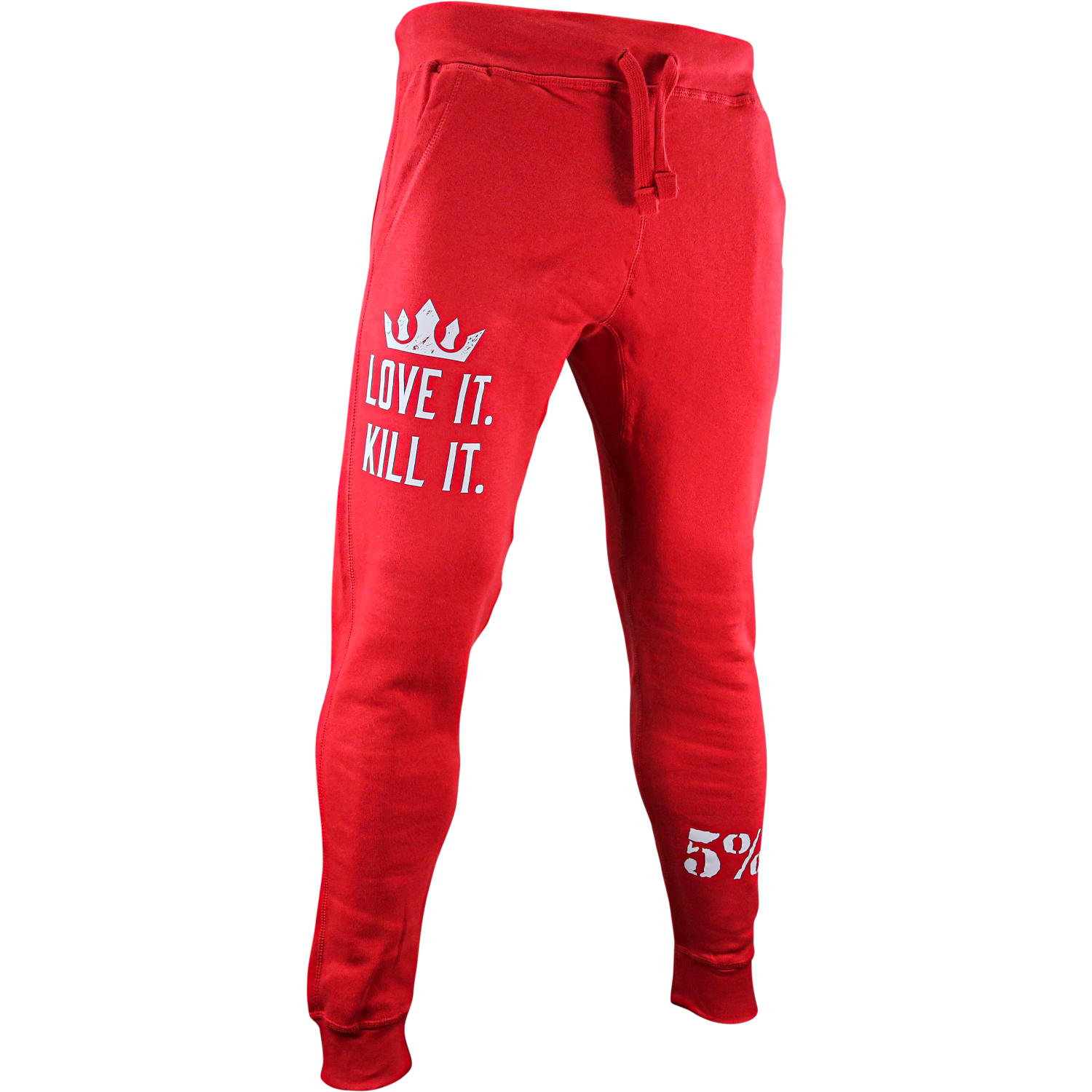 Love It. Kill It. Crown, Joggers with White Lettering
