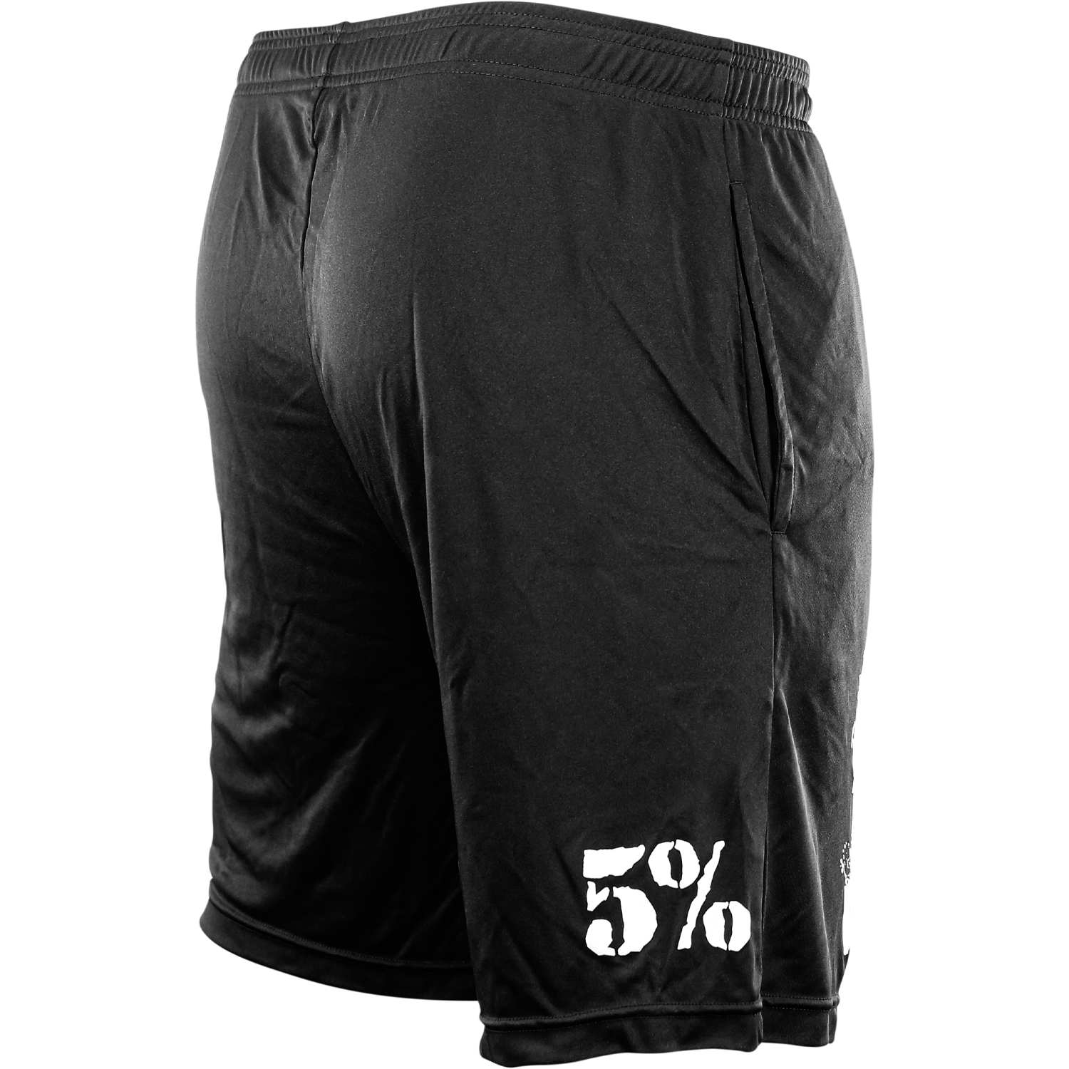 5150 Black Shorts with White Lettering