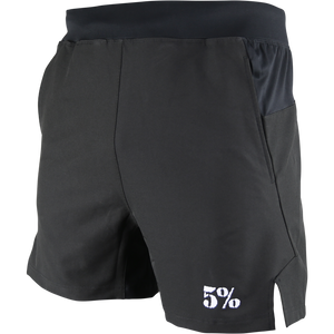 5% Black Lifting Shorts - 5% Nutrition