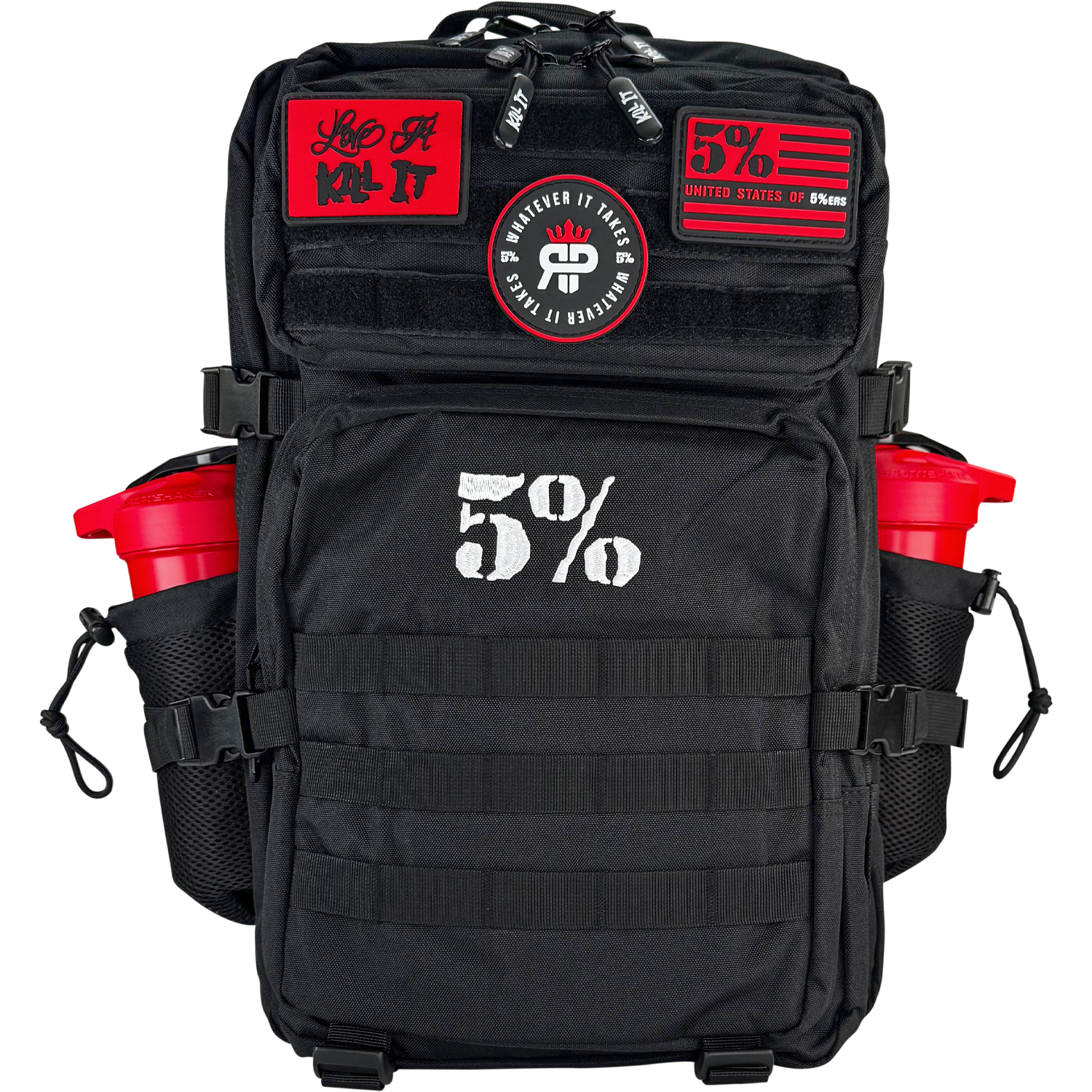 5% Black Tactical Backpack
