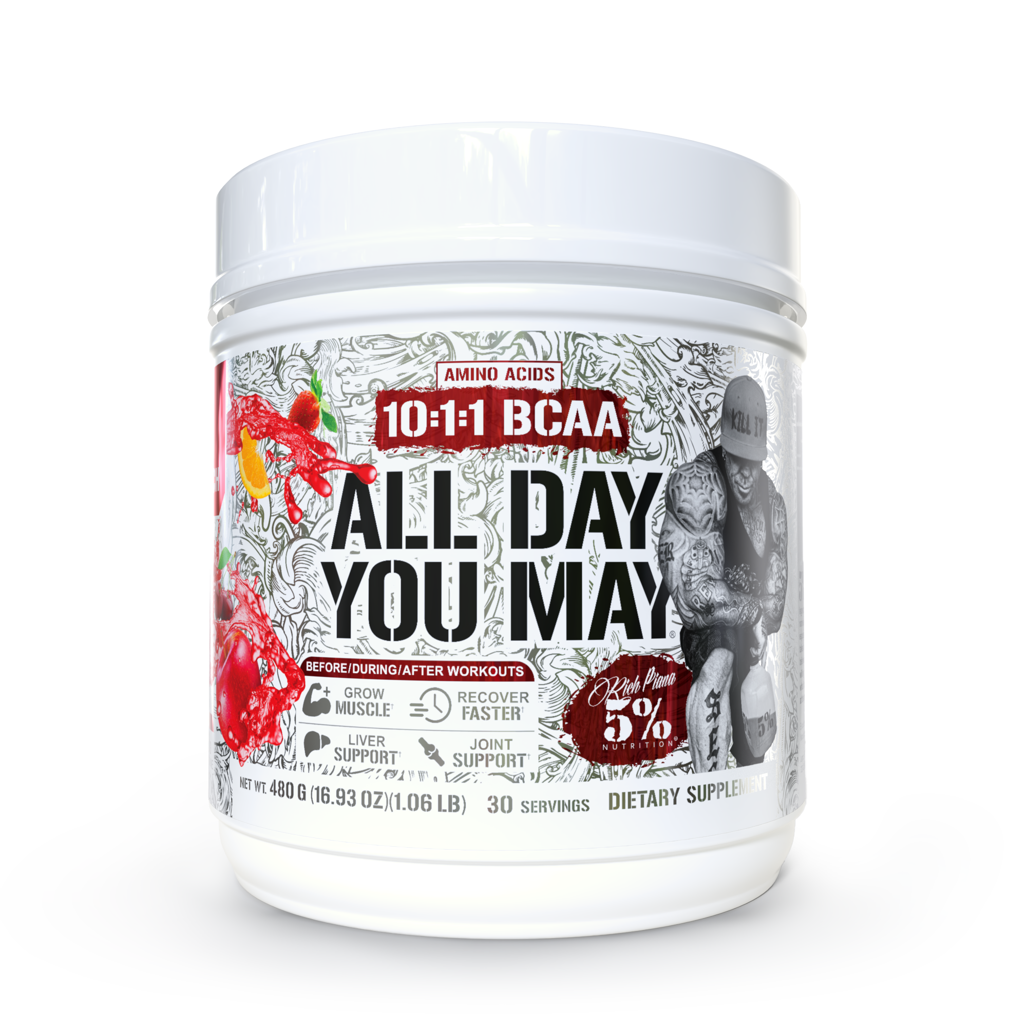 All Day You May 10:1:1 Ratio BCAA Recovery Drink