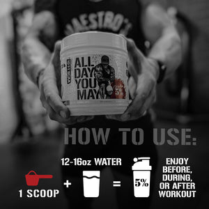 All Day You May 10:1:1 Ratio BCAA Recovery Drink
