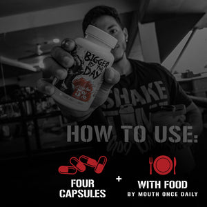 Bigger By The Day Muscle Builder with Turkesterone