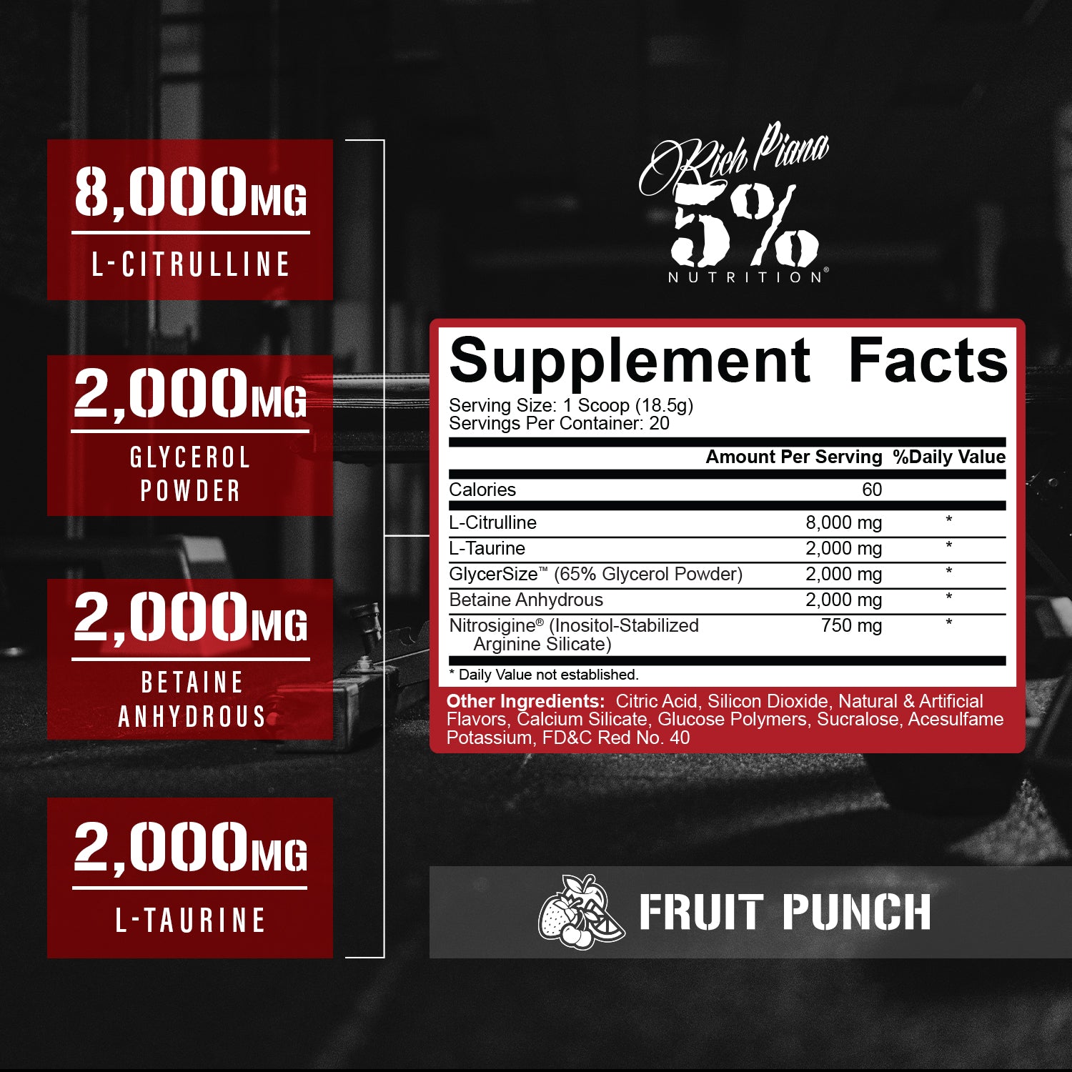 Full As F*ck Nitric Oxide Booster & Non-Stim Pre-Workout