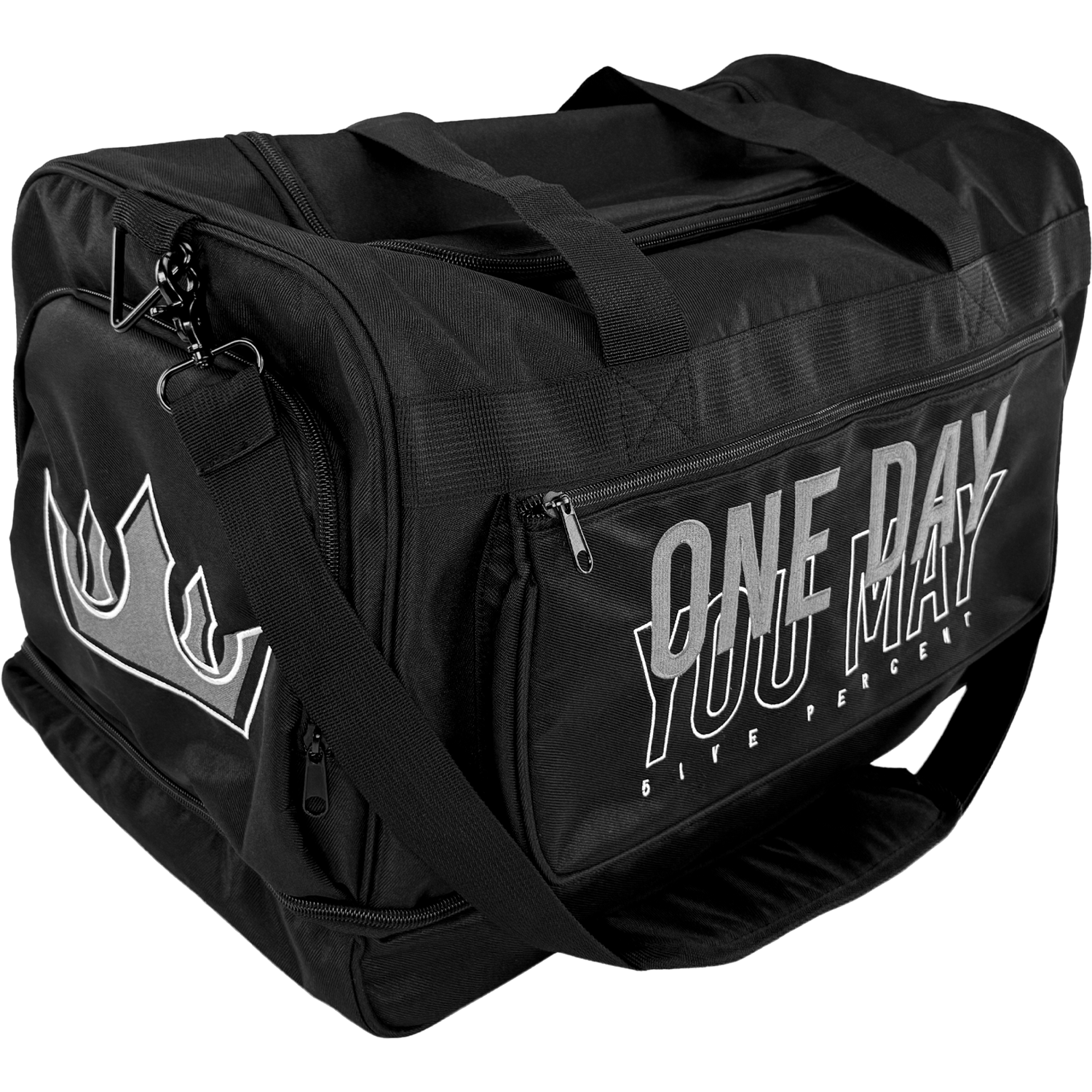 Crown, Black Gym Bag
