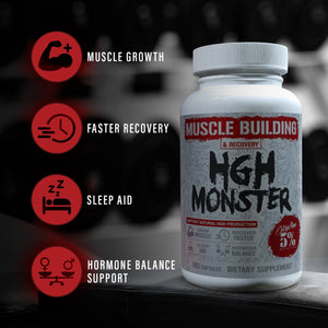 HGH Monster Nighttime Muscle Recovery + Sleep Support