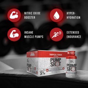 Pump Shot Nitric Oxide Booster (12 Pack)