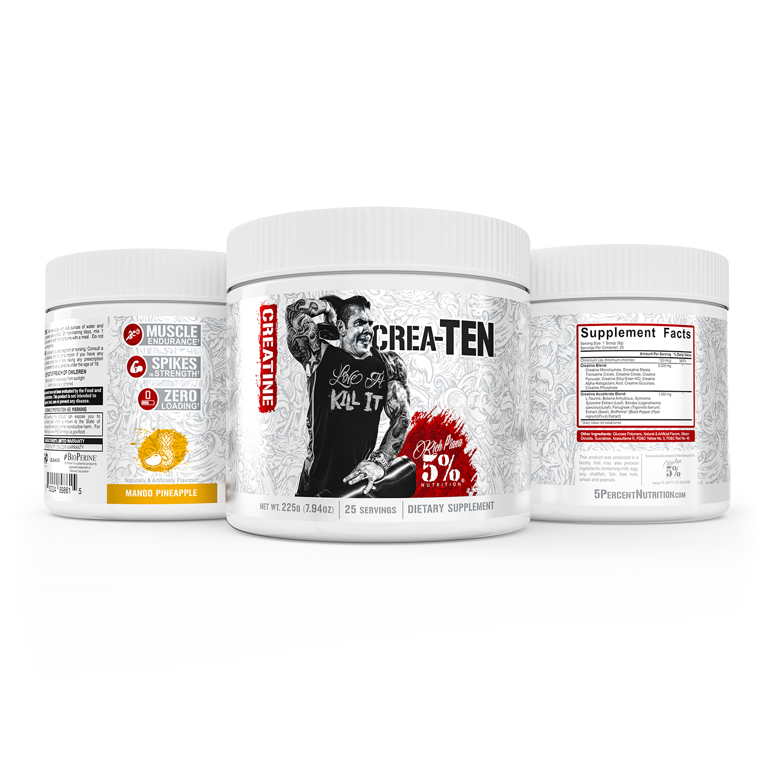 Crea-TEN 10-in-1 Creatine: Legendary Series - 5% Nutrition