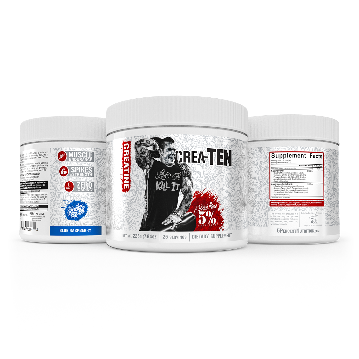 Crea-TEN 10-in-1 Creatine: Legendary Series - 5% Nutrition