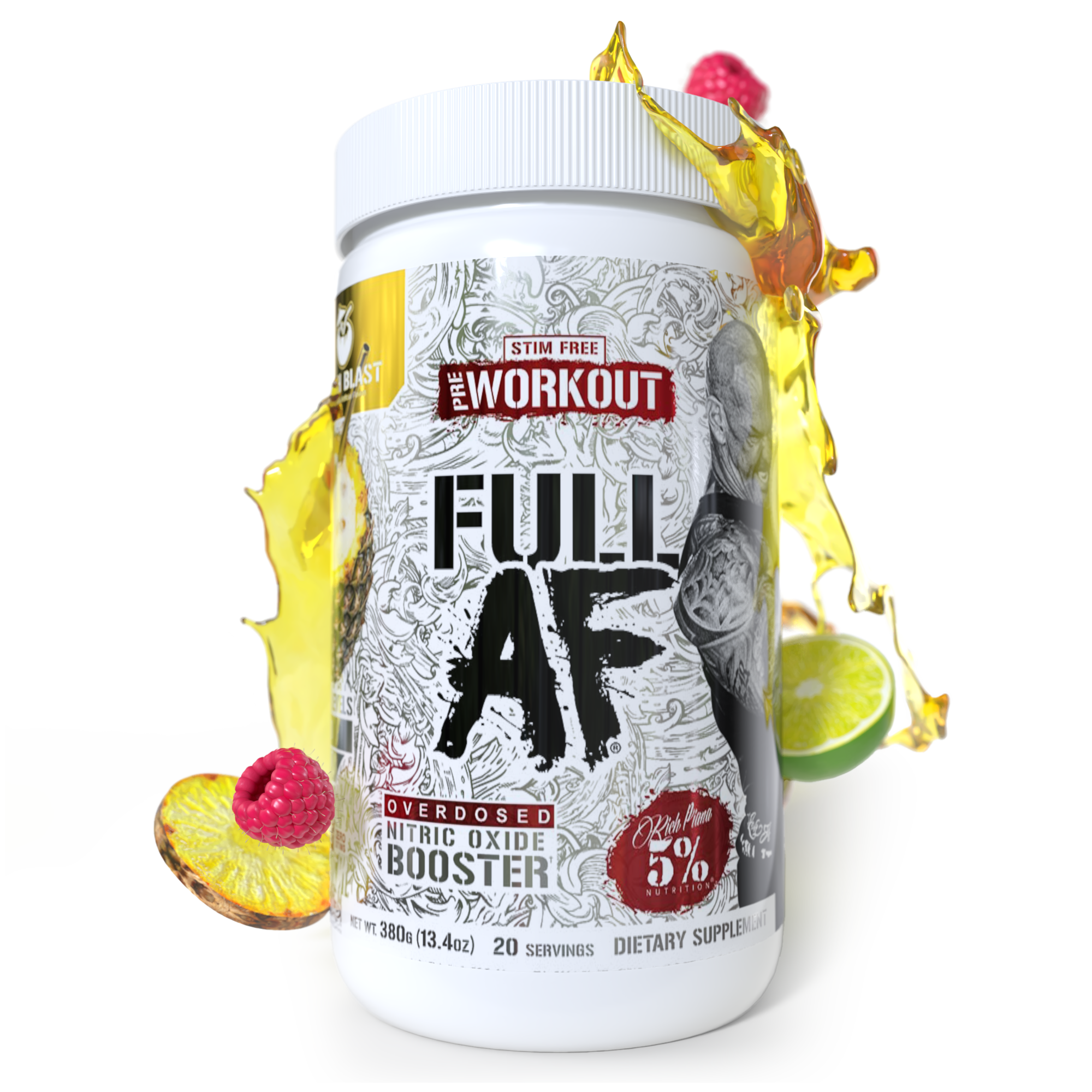Full As F*ck Nitric Oxide Booster & Non-Stim Pre-Workout