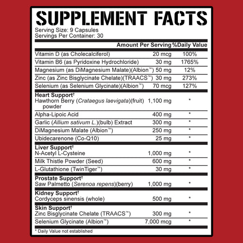 Liver and Organ Defender: Legendary Series - 5% Nutrition