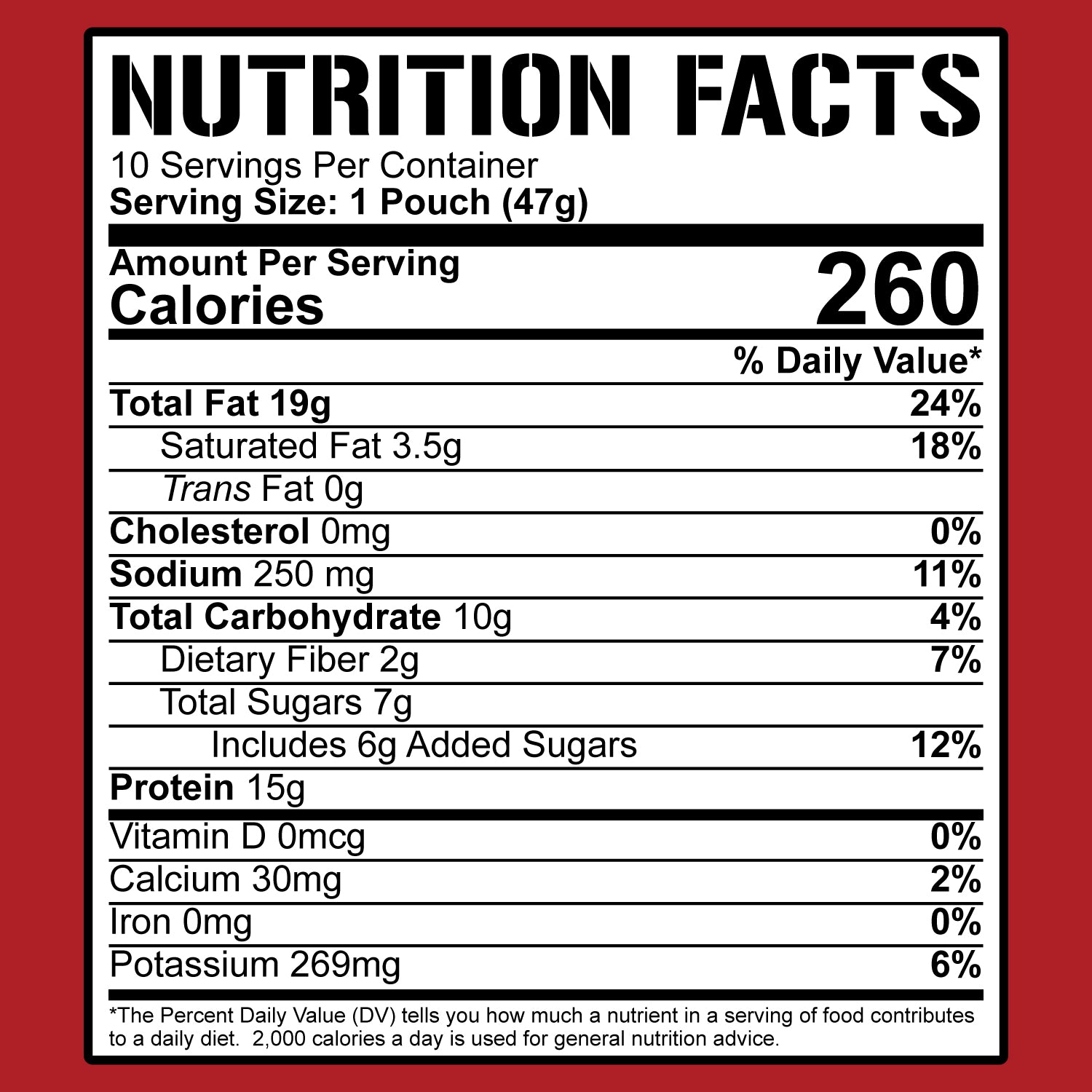 Snack Time Protein Pouch - 5% Nutrition