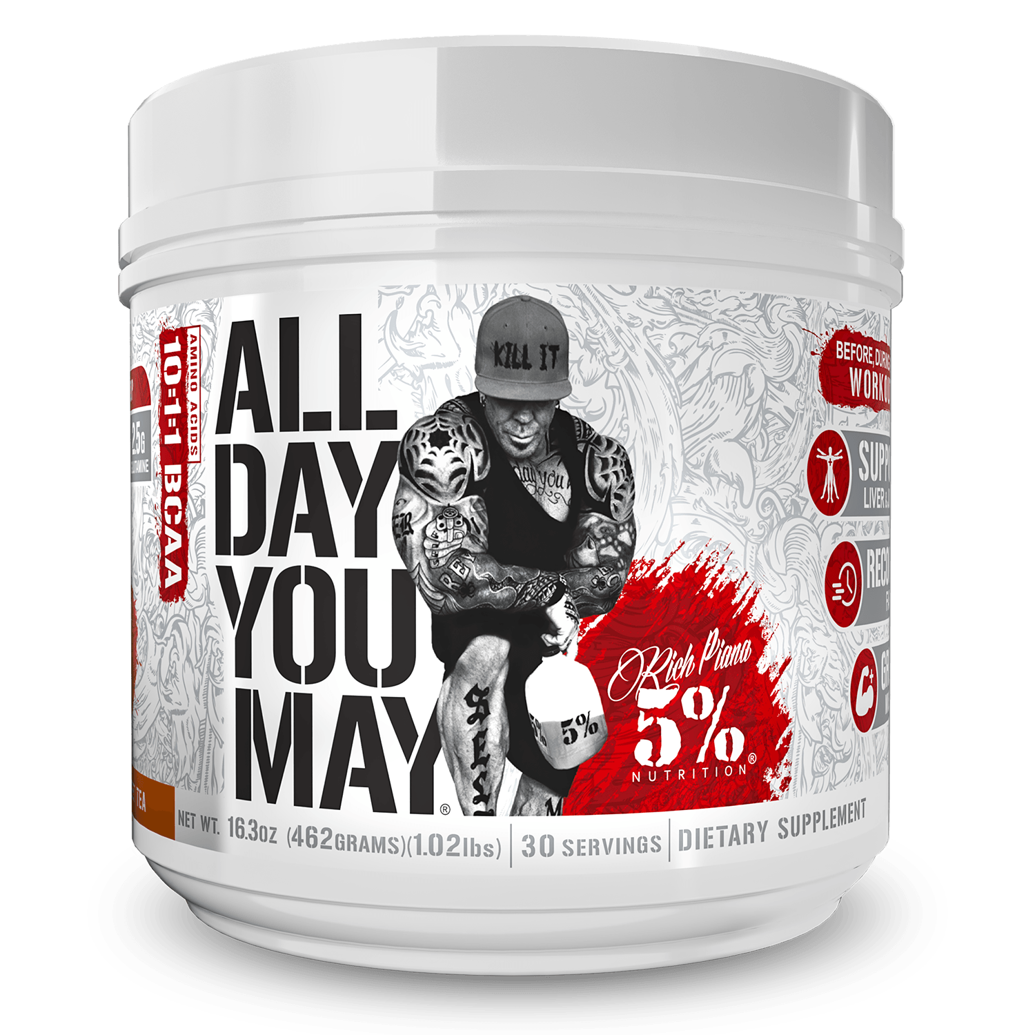 All Day You May BCAA Recovery Drink: Legendary Series - 5% Nutrition