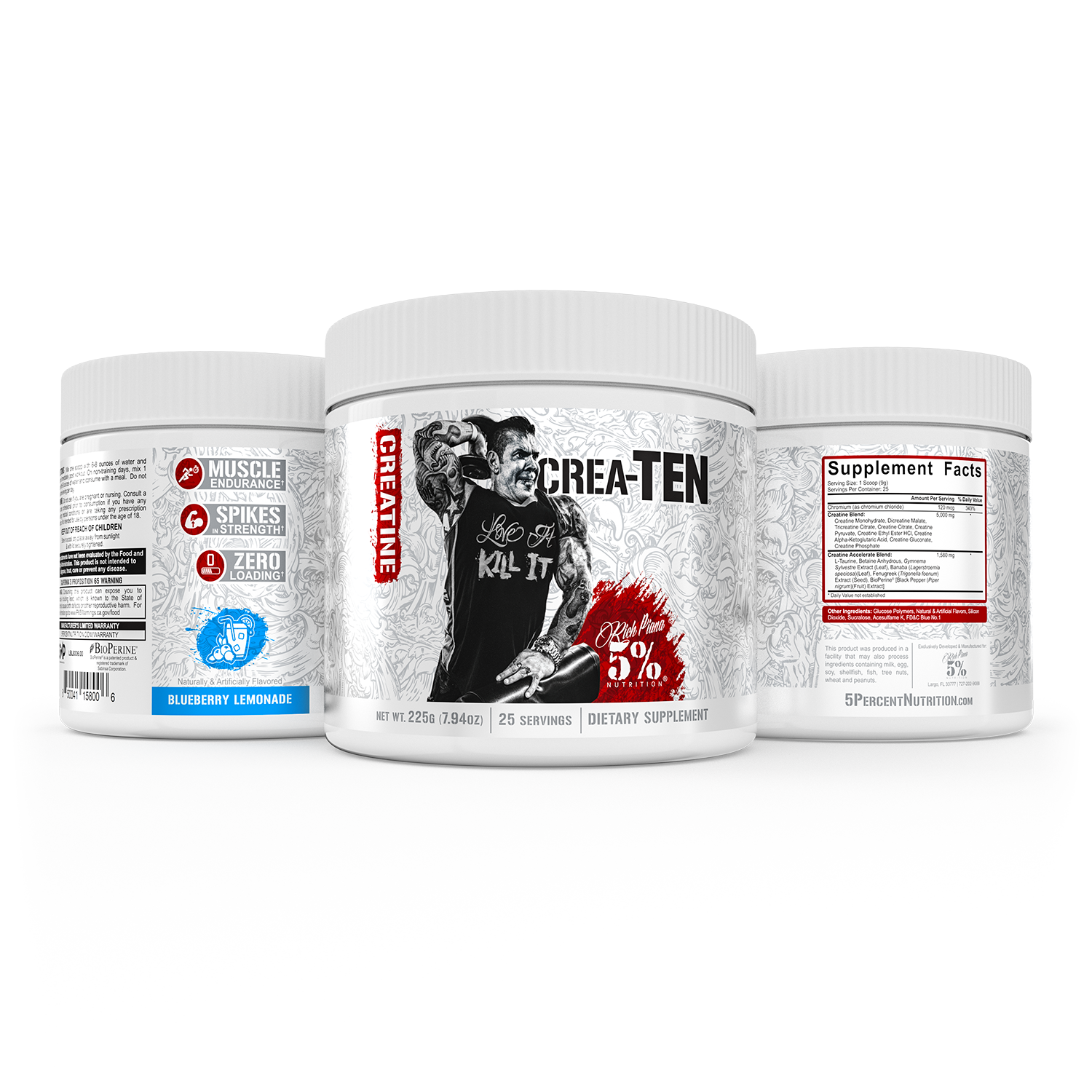 Crea-TEN 10-in-1 Creatine: Legendary Series - 5% Nutrition