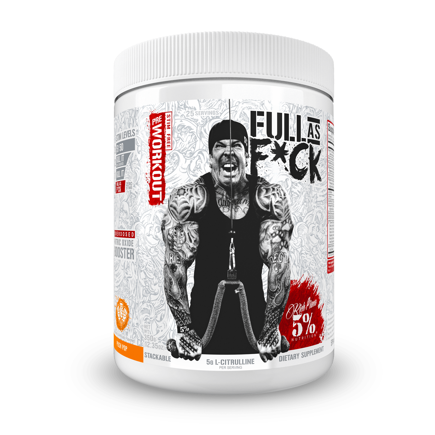 Full As F*ck Nitric Oxide Booster: Legendary Series - 5% Nutrition