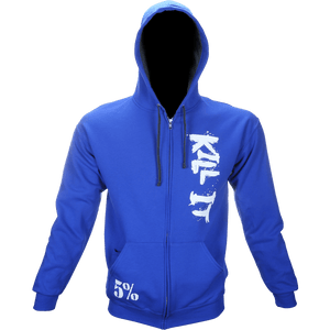 Kill It, Zip-Up Hoodie (4 Colors) - 5% Nutrition