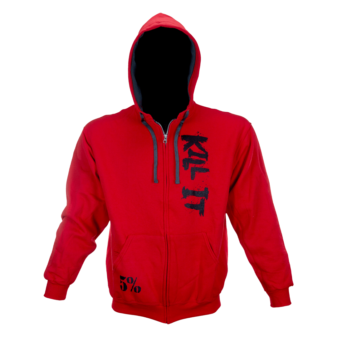 Kill It, Zip-Up Hoodie (4 Colors) - 5% Nutrition
