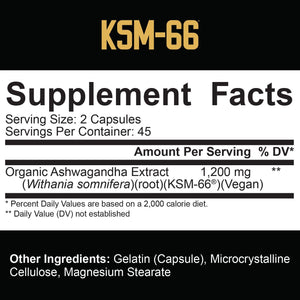 KSM-66® Ashwagandha - 5% Nutrition