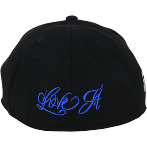 Love It Kill It, Black Hat with Blue Lettering - 5% Nutrition