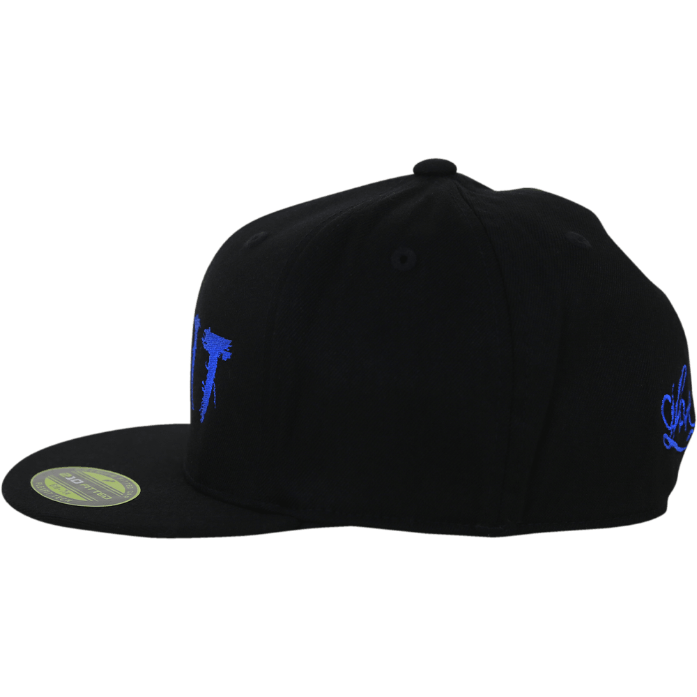 Love It Kill It, Black Hat with Blue Lettering - 5% Nutrition