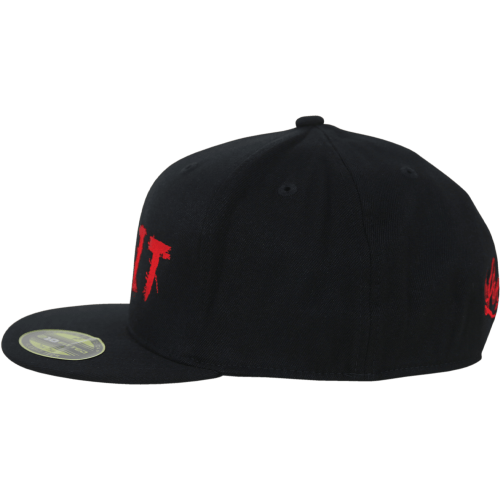 Love It Kill It, Black Hat with Red Lettering - 5% Nutrition