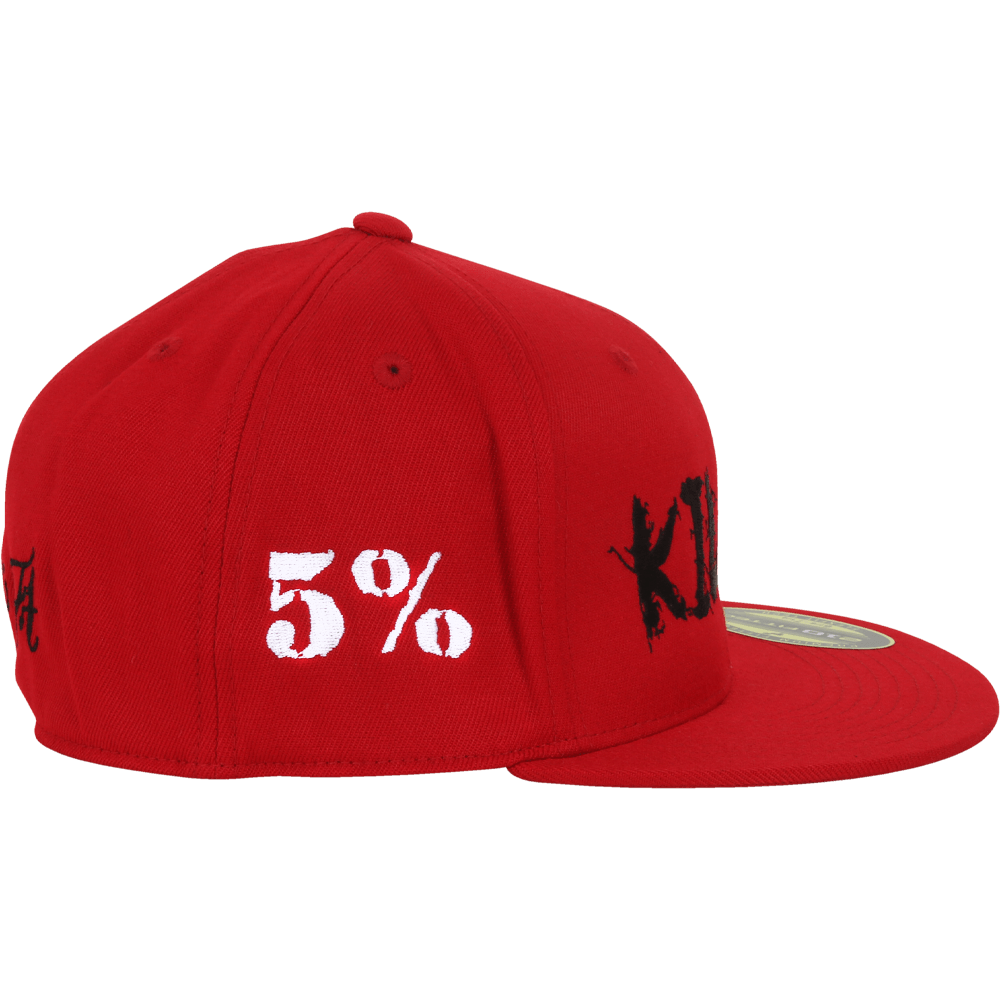 Love It Kill It, Red Hat with Black Lettering - 5% Nutrition