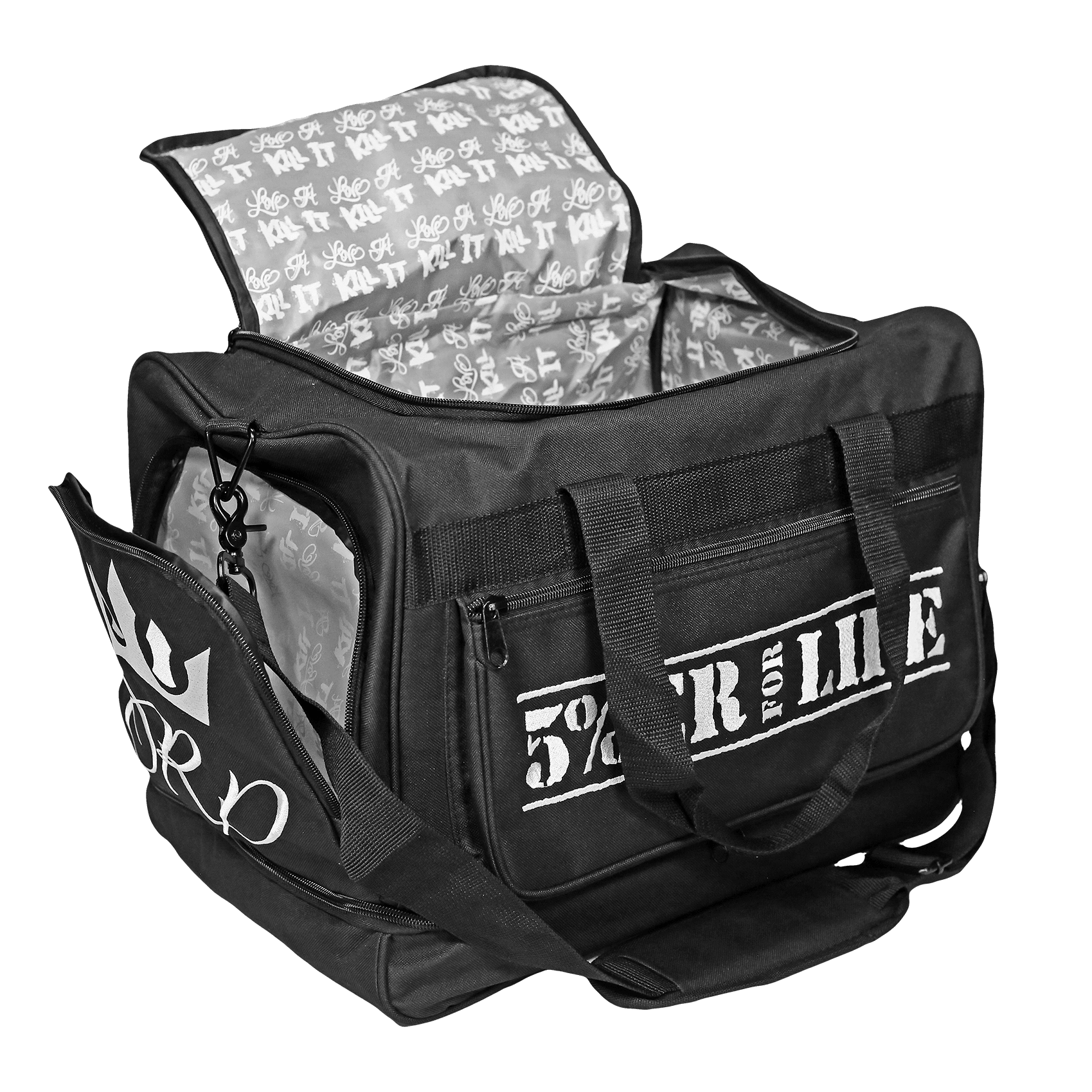 Signature RP Crown, Black Gym Bag - 5% Nutrition